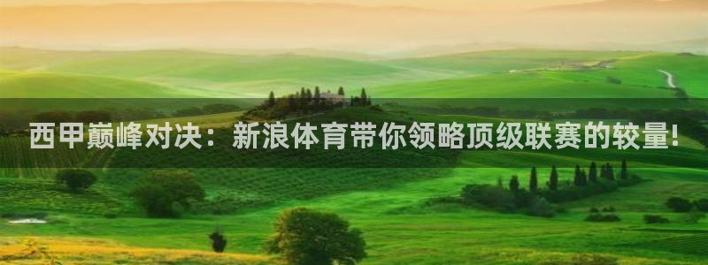 西甲巅峰对决：新浪体育带你领略顶级联赛的较量!
