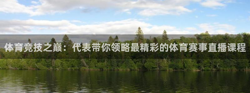 体育竞技之巅：代表带你领略最精彩的体育赛事直播课程