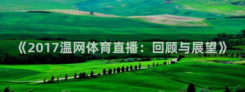 《2017温网体育直播：回顾与展望》